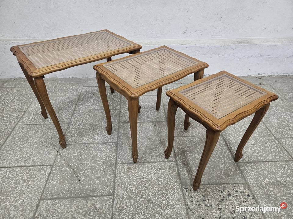 Ludwikowskie stoliki kawowe trojaki Nowy Sącz