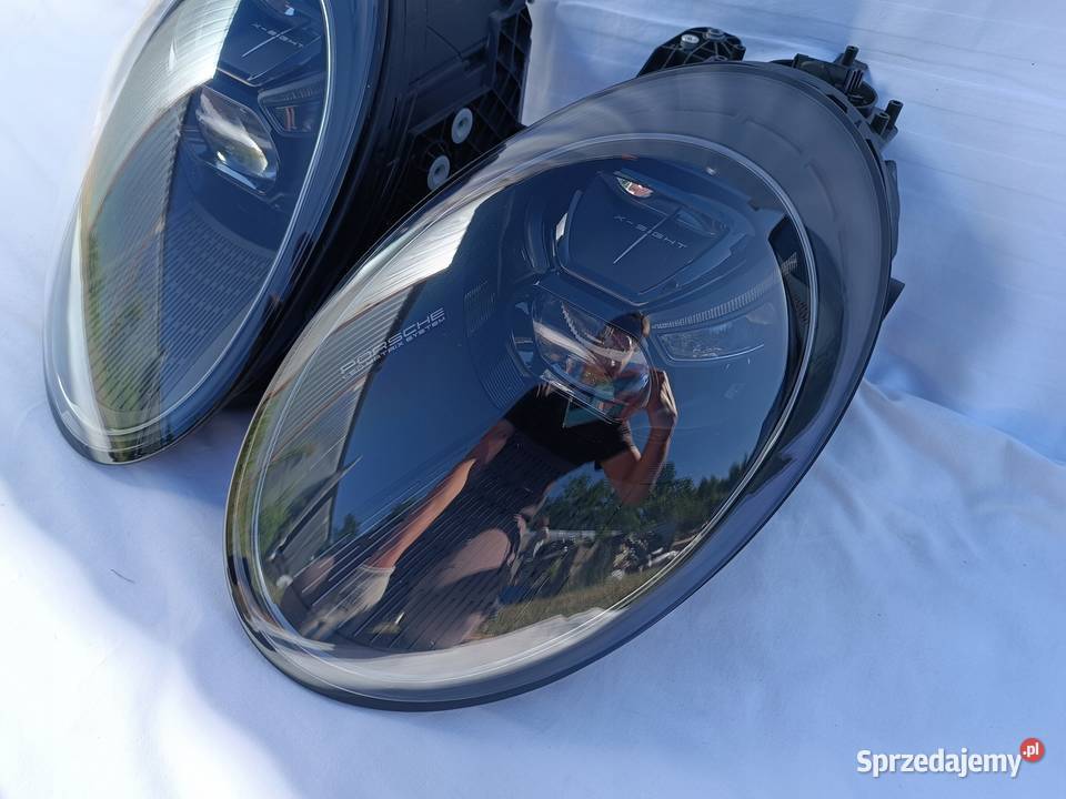 LAMPA LEWY PRZÓD PRAWY PRZÓD KOMPLET EU PORSCHE Nowy Tomyśl