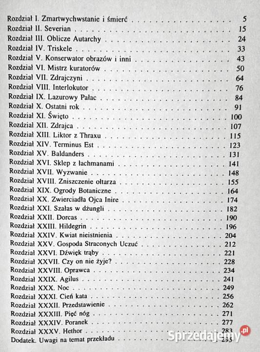 Cień kata Gene Wolfe Chełm