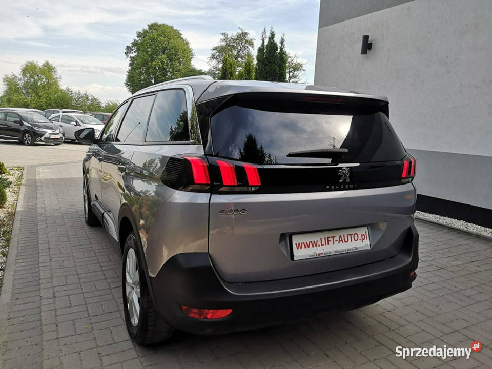 Peugeot 5008 15 HDI 130 Klimatr Navi Kamera Ledy isofix Strzegom