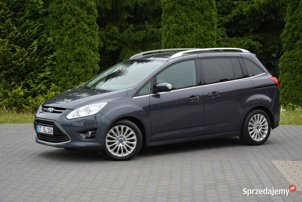 Ford Grand C biXenon Navi Skóry elKlapa Sony Ostrów Mazowiecka