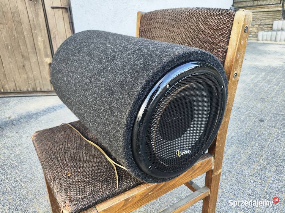 Tuba bassowa basowa subwoofer INFINITY Reference skrzynie basowe i tuby śląskie Niegowonice