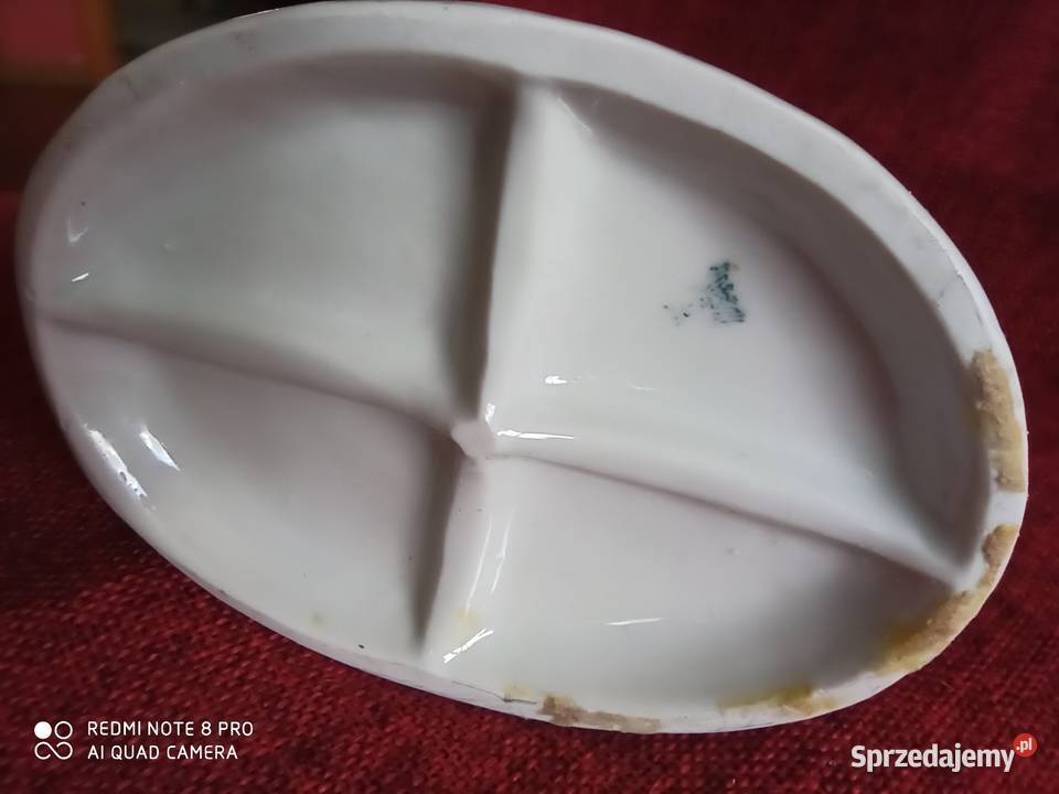 Figurka kowala Sygnatura Gapa Datowanie 193239 r Porcelana i szkło