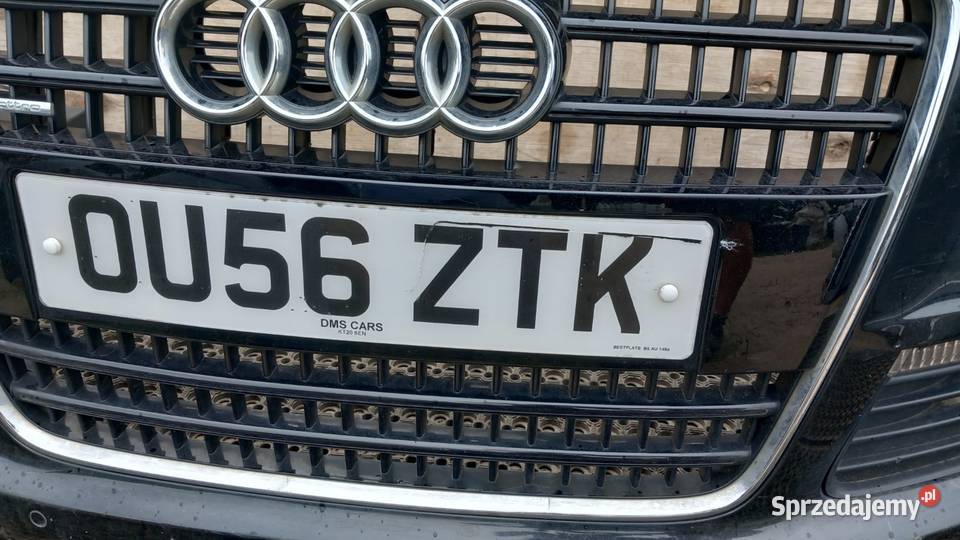 AUDI Q7 SLINE 4L ZDERZAK PRZÓD LC9X PDC SPRYSK Zbierkowo