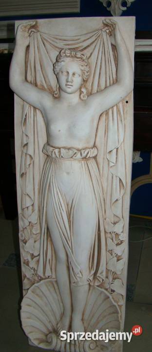 Płaskorzeźba obraz dekor Kobieta na muszelce z podkarpackie Boguchwała sprzedam
