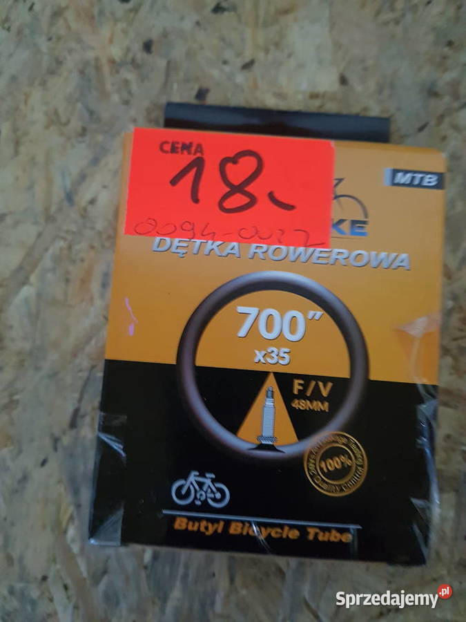 DĘTKA ROWEROWA 700X35 Z WENTYLEM samochodowym Głogowa