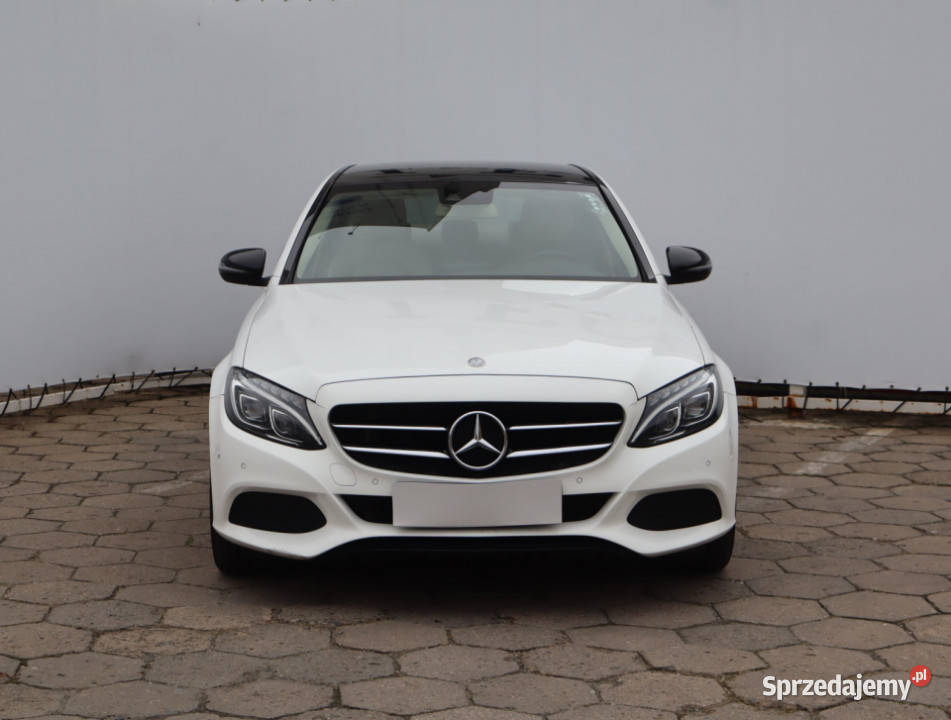Mercedes C C 200 4MATIC biały Łódź