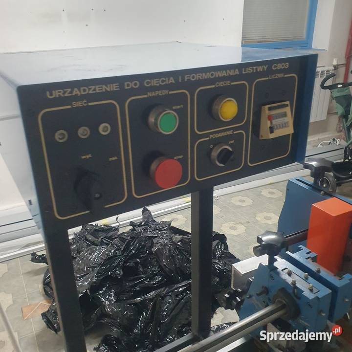 Tanio sprzedam automat ze składarką do żaluzji łódzkie Łowicz sprzedam