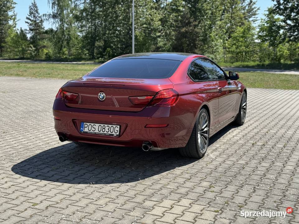 BMW serii 6 640i Rok produkcji 2012 wielkopolskie Piła