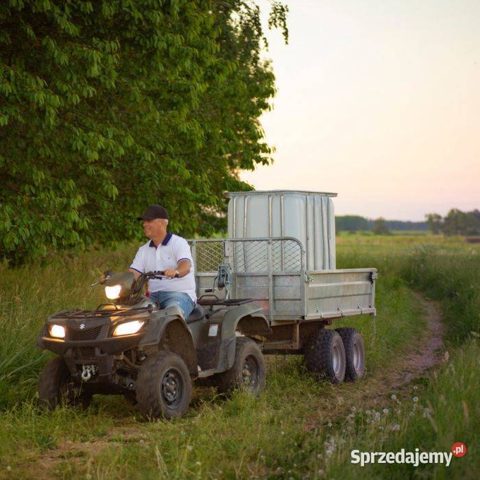 Przyczepa ATV Kellfri z wywrotem 15T solidna Nieporęt