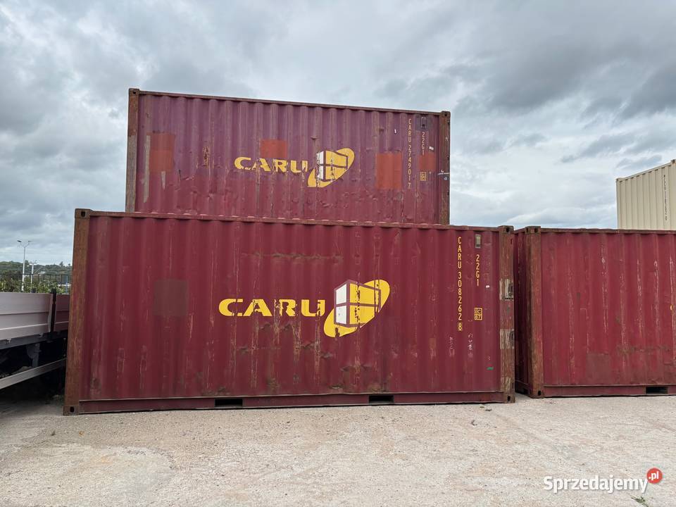 Kontener morski magazynowy budowlany 20 DV małopolskie Tarnów