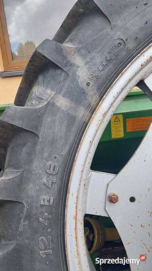 KOŁA 124 R46 ze sprzęgami do ciągnika 2 TAURUS śląskie Przymiłowice