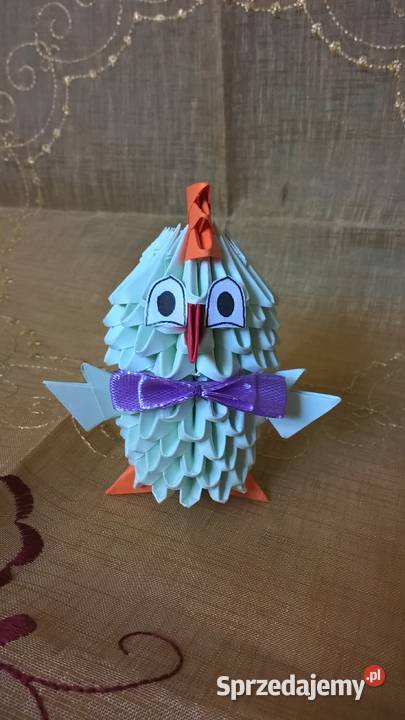 słodkie KURCZACZKI origami ozdoba prezent lubelskie