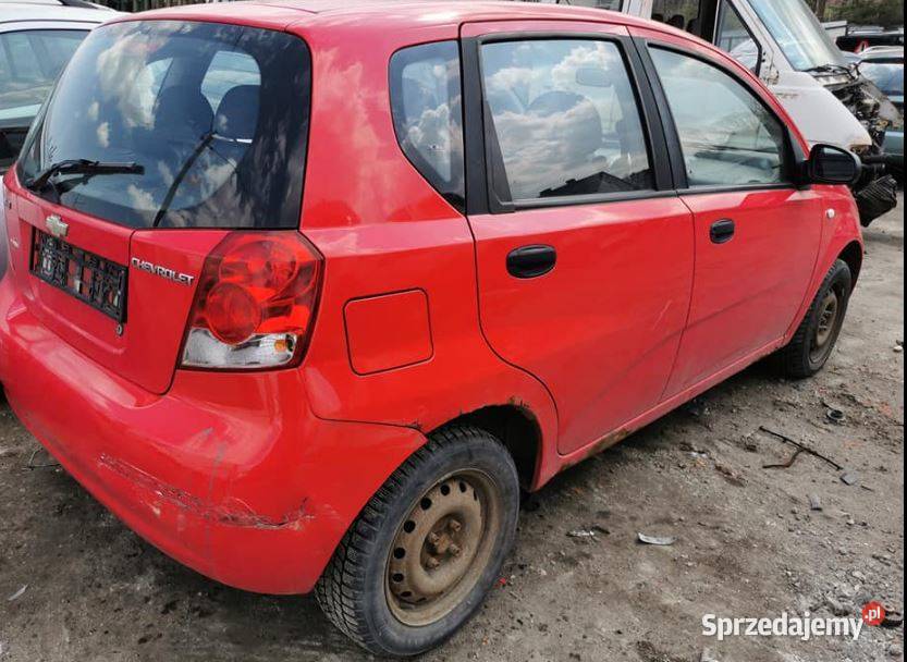 Szyba karoseryjna prawa lewa Chevrolet Aveo Rok produkcji 2004 Karoseryjne Kraków