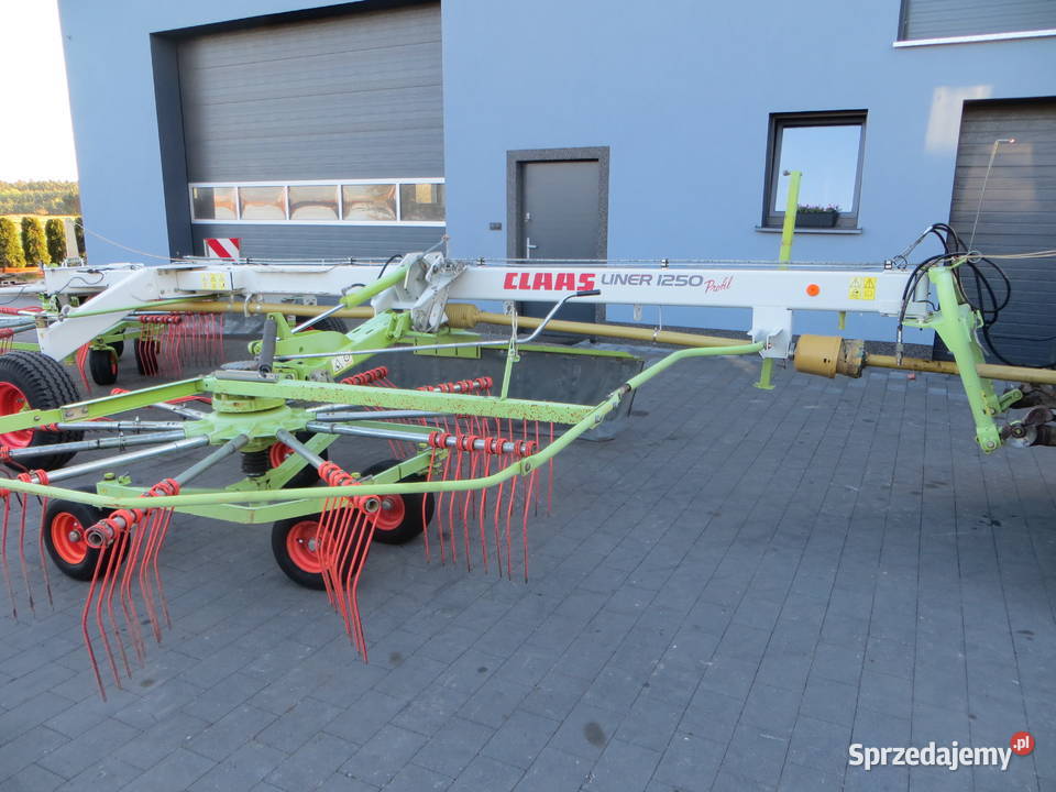 Zgrabiarka Claas Liner 1250 profil wielkopolskie Cielcza