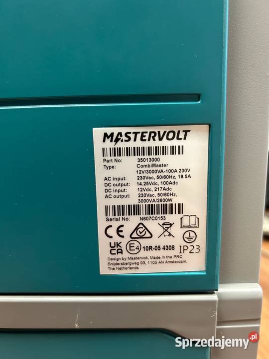 CombiMaster 123000100 230 V inwerter z ładowarką śląskie Bielsko-Biała