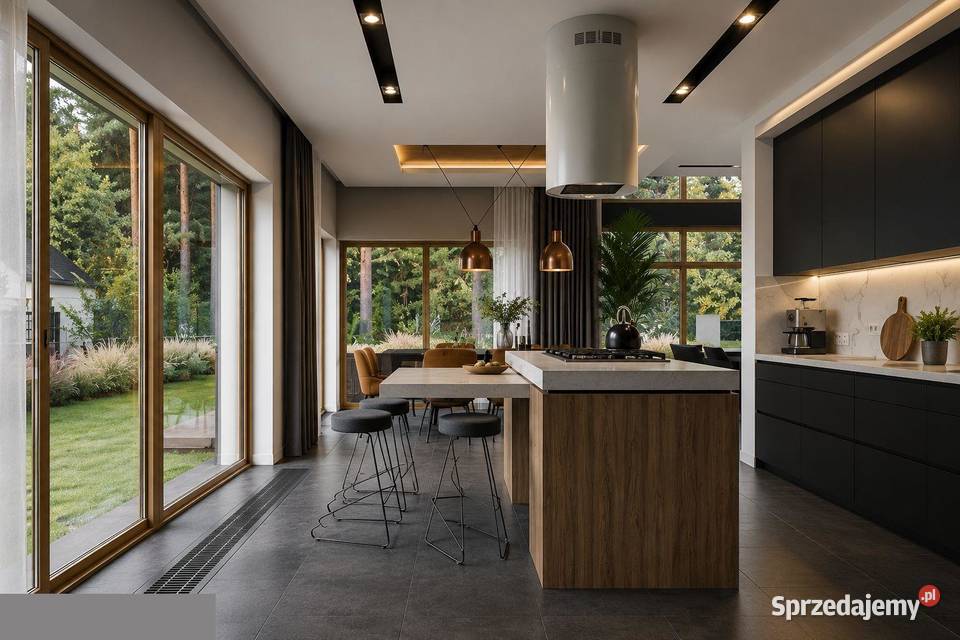 Nowoczesna Rezydencja 470m2 duża działka 3600m2 ogródek Marynin sprzedam