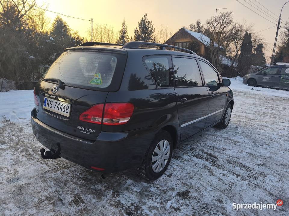 Toyota Avensis Verso 20 D4D 116 koni 2003 lubelskie Łuków
