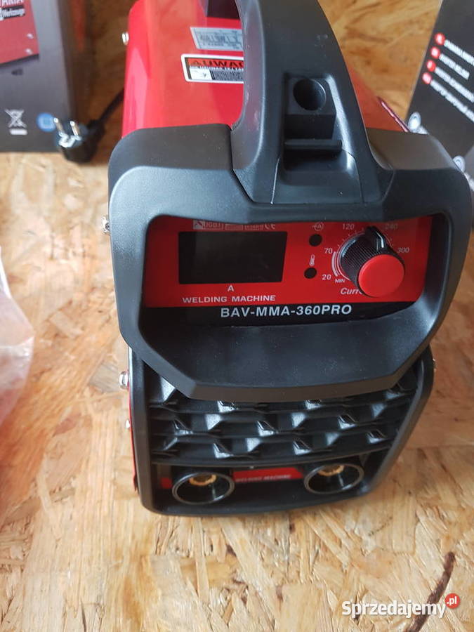 SPAWARKA INWERTOROWA MMA BAVARIA IGBT 360A LCD wielkopolskie Głogowa