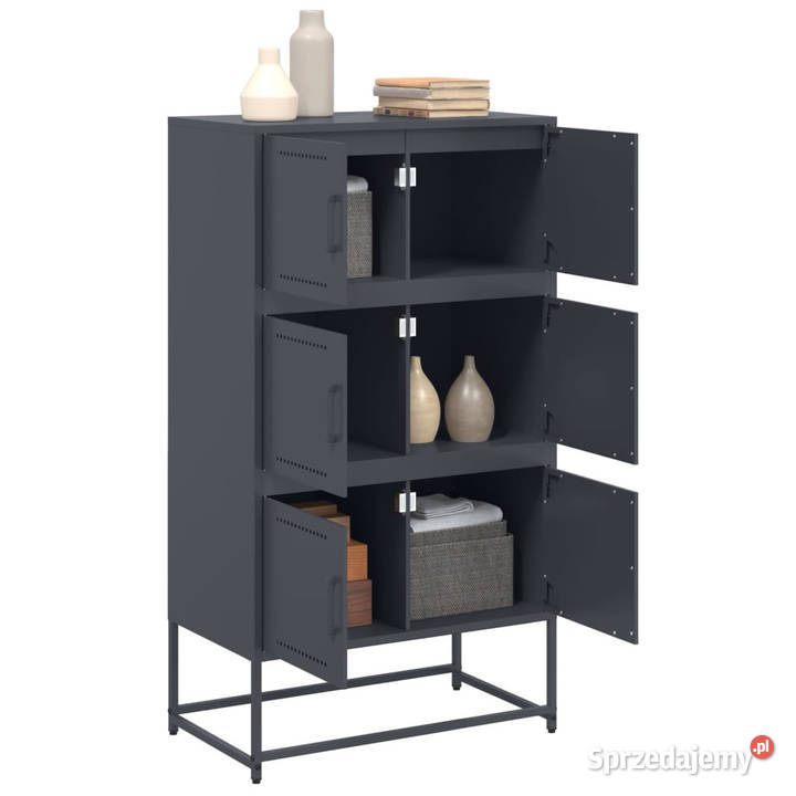Szafka antracytowa 685x385x1235 stal WM846490 Warszawa