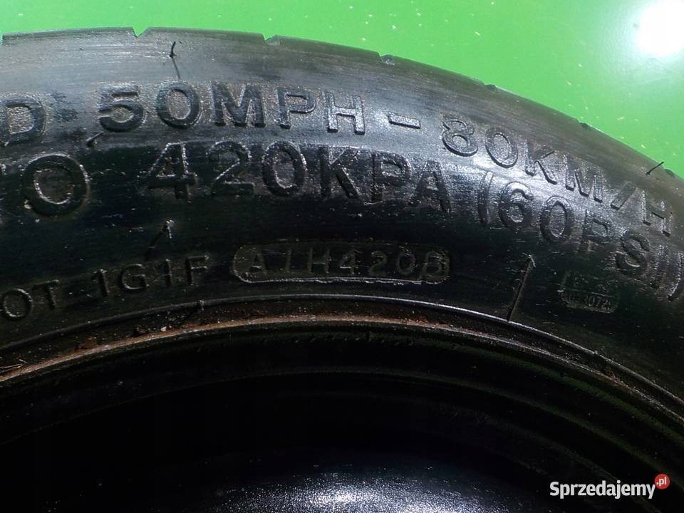 FORD MONDEO MK4 GALAXY MK3 S kolo dojazdowe Średnica 16" Samochodowe Suków