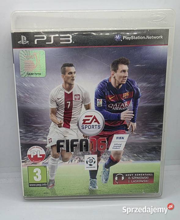Gra Fifa 16 3 Sony Playstation 3 Elbląg