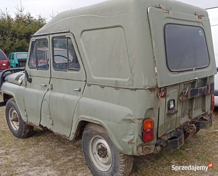 UAZ 469 benzyna Oryginał Kompletny całość części Sieniawa sprzedam
