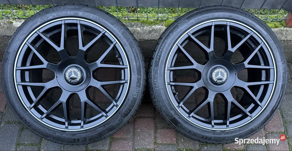 Zimowe 18 Mercedes W205 W117 felgi koła Komplet sprzedam
