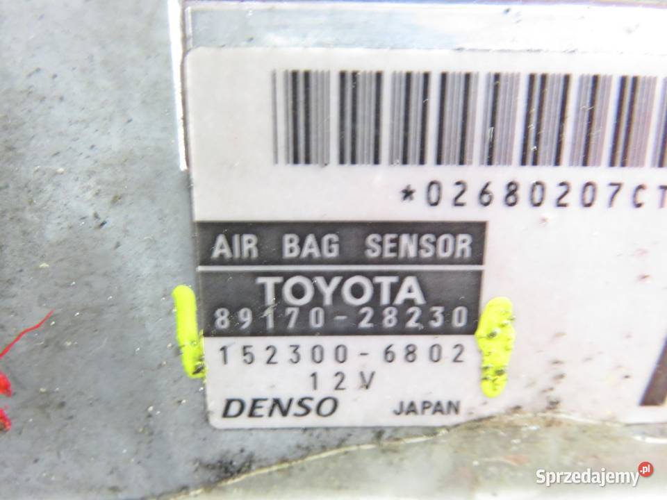 MODUŁ AIRBAG TOYOTA PREVIA 8917028230 1523006802 sprzedam