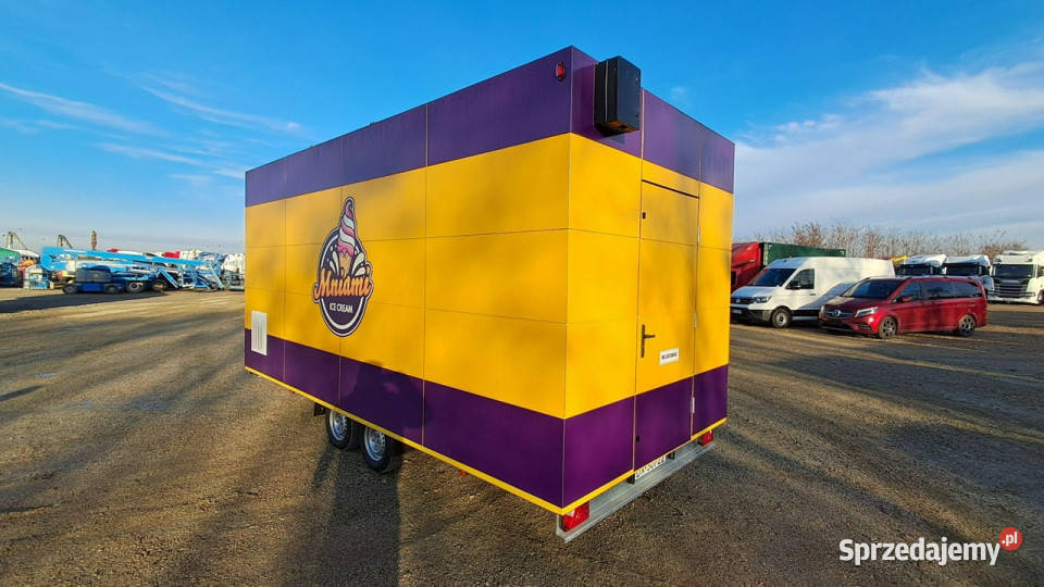 gastronomiczne ZP TRAILERS Poleasingowe sprzedam