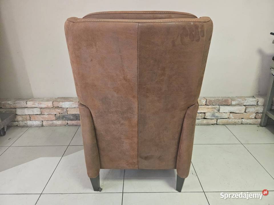 Brązowy fotel ładne i solidne wykonanie Pszczyna sprzedam
