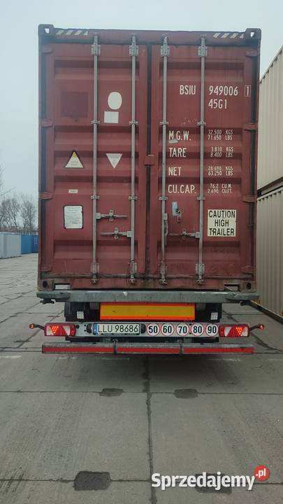 PROMOCJA Kontener Morski Używany Magazynowy 40HC Warszawa