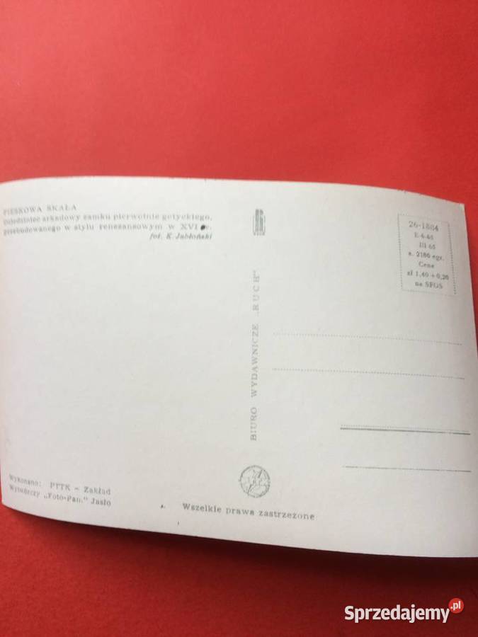 2656 Widokówka Piaskowa Skała Szczecin