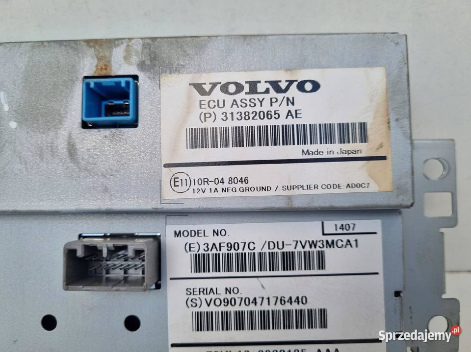 EKRAN NAWIGACJI Volvo V60 I S60 II XC60 I Rudka