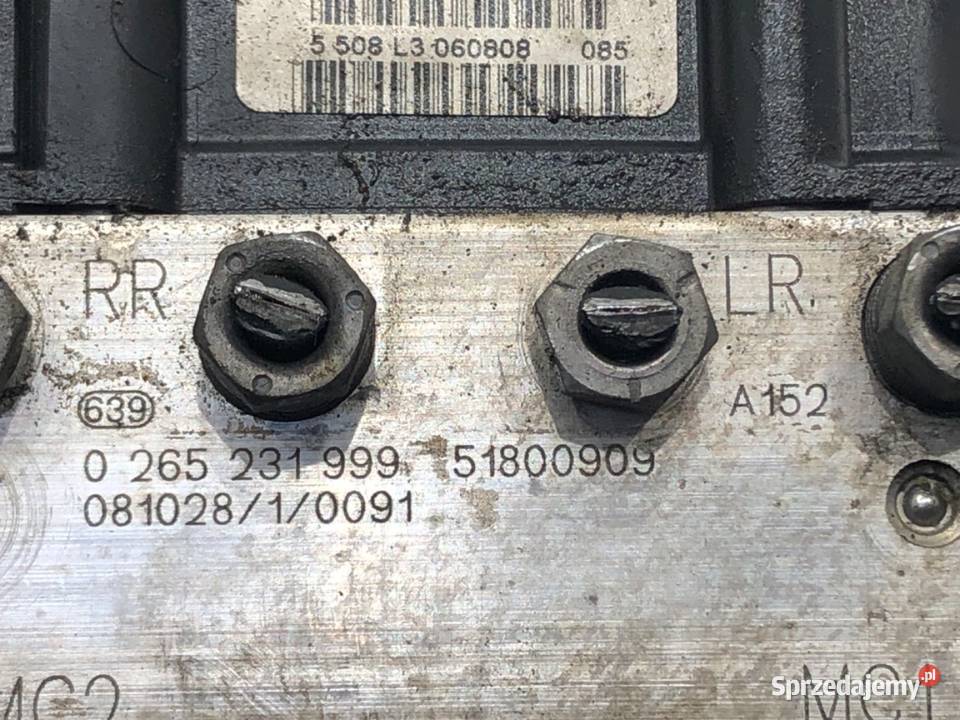 POMPA ABS FIAT LINEA 51800909 14 120 osobowe podkarpackie