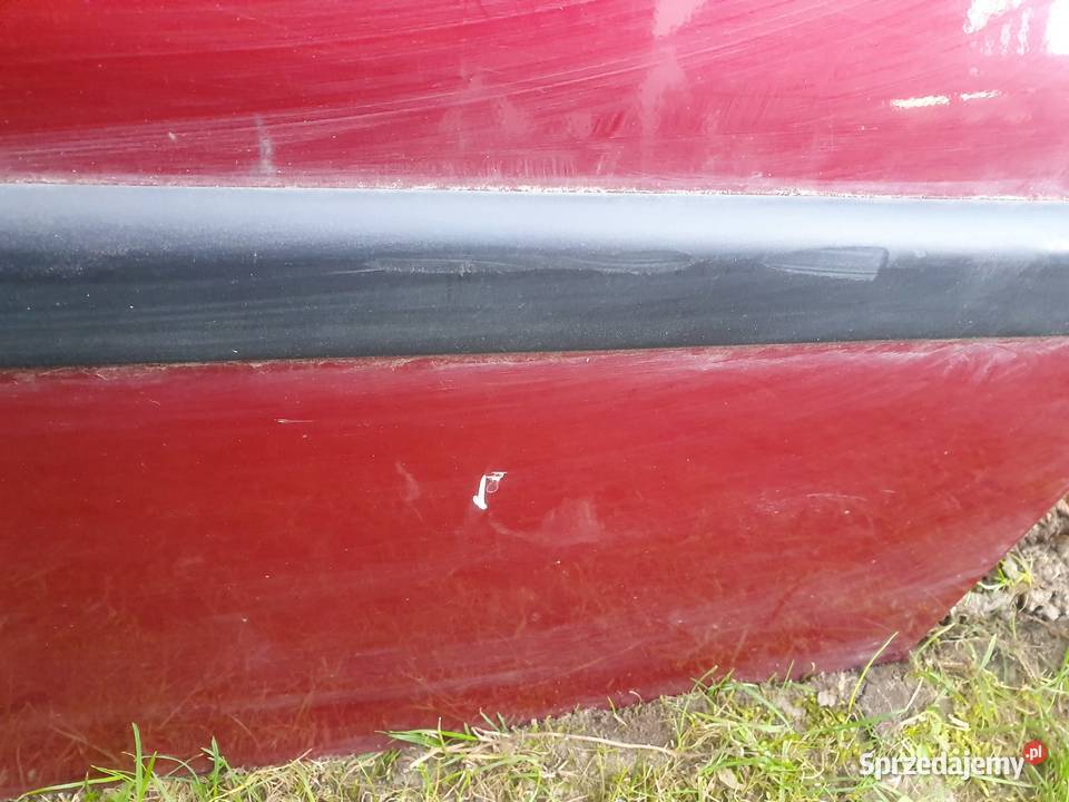 Drzwi tylne Lewe Seat Leon Toledo II Bordowe Rok produkcji 2000 Kraków