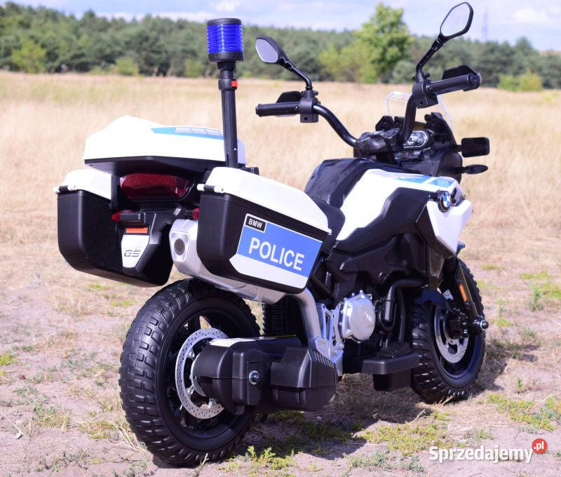 Autko motorek MOTOR BMW POLICJA na akumulator Myszków