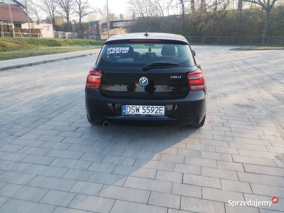BMW 1 F20 116D Diesel 2012 Świdnica Polska