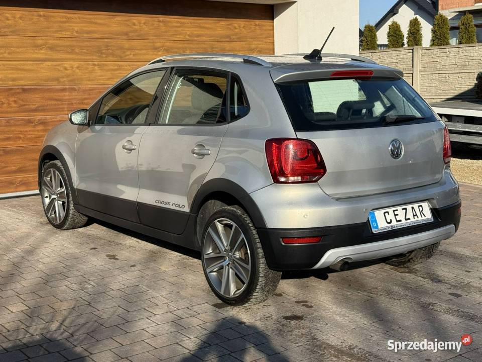 Volkswagen Polo Cross 11r automat nawigacja serwisowany w ASO Samochody osobowe