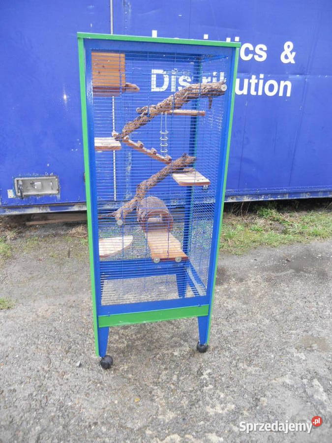 Duza klatke ptakow papugi Gryzoni