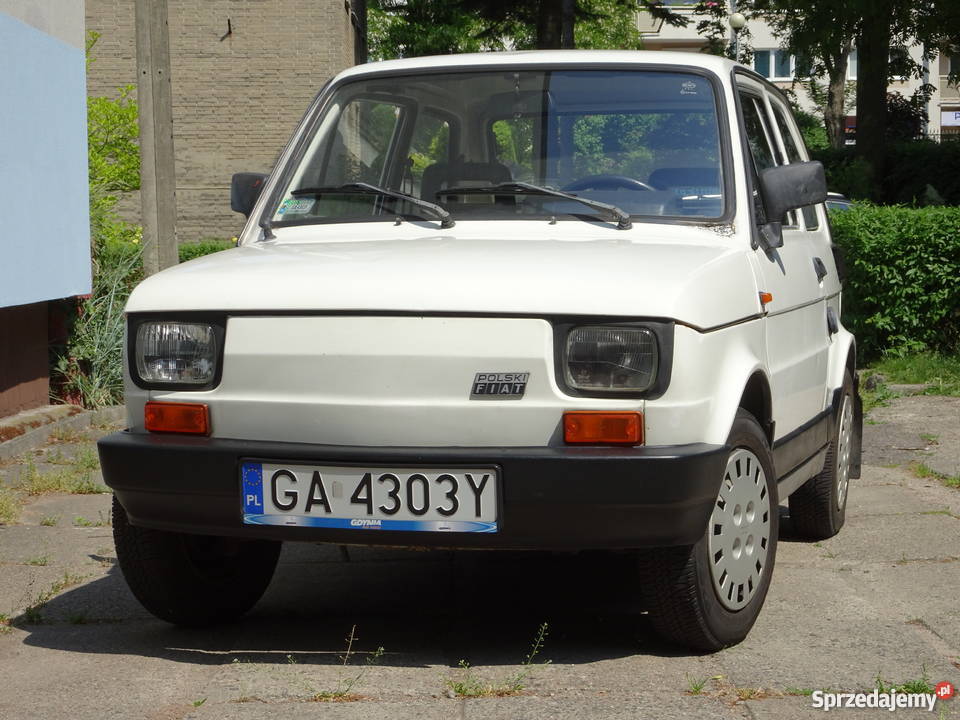 Polski Fiat 126p Zarejestrowany w Polsce Gdynia