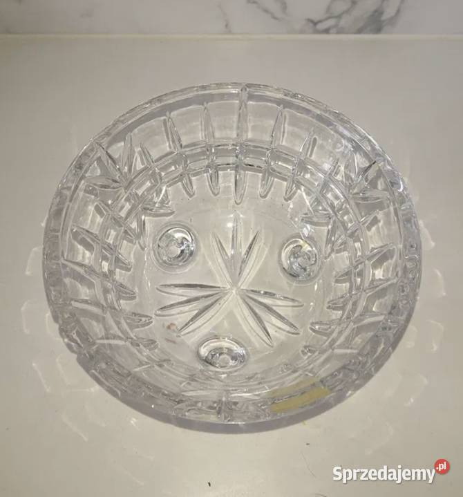 Salaterka miseczka Kryształ Oryginał PRL Łódź