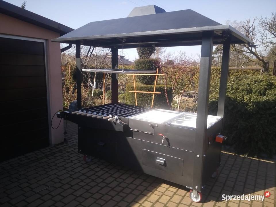 Gastronomiczny grill cateringowy węglowy wielkopolskie Damasławek