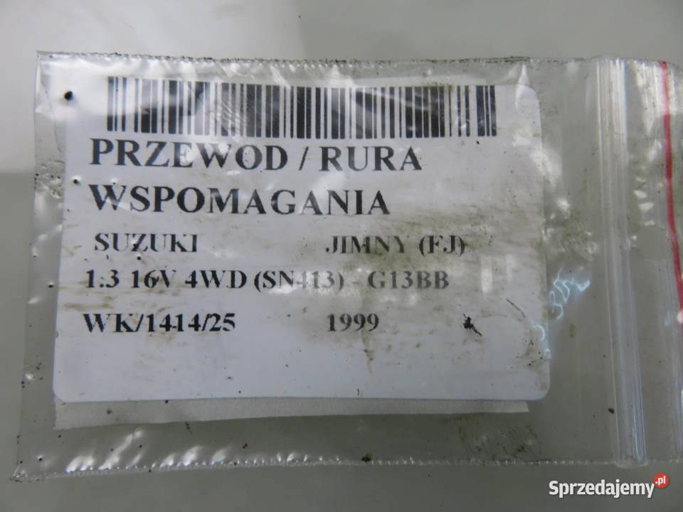 PRZEWÓD WSPOMAGANIA SUZUKI JIMNY 13 osobowe Układ kierowniczy małopolskie sprzedam