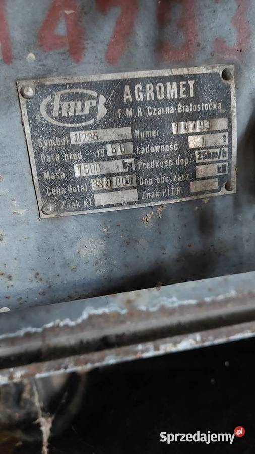 Rozrzutnik obornika Warta