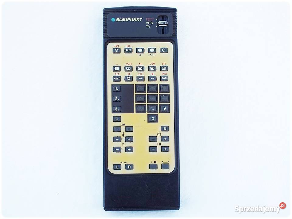 Pilot BLAUPUNKT do starszych TV i magnetowidów z