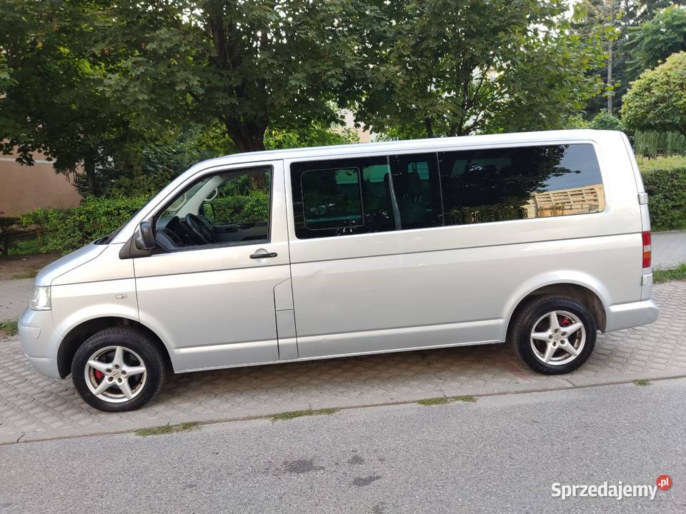 VW T5 CARAVELLA 9osób r2009 p19tdi skrz manual immobilizer Elbląg