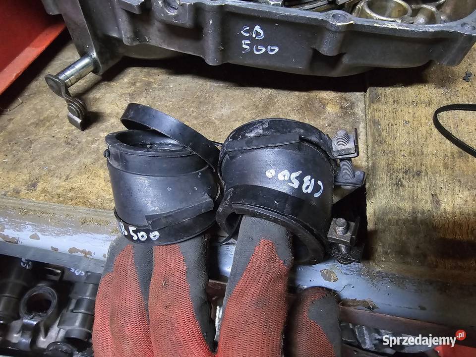 Honda CB 500 króćce ssące CB500 gumy dolotowe Króćce Jelenia Góra