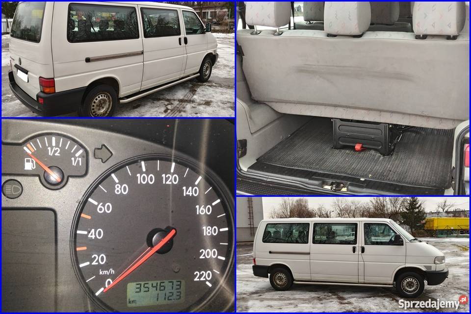 Volkvagen T4 Lift 9 osobowy Rok produkcji 2001 dolnośląskie Wrocław sprzedam