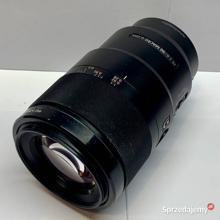 SONY SEL90M28G Macro G OSS FE 90mm f28 Obiektyw Warszawa